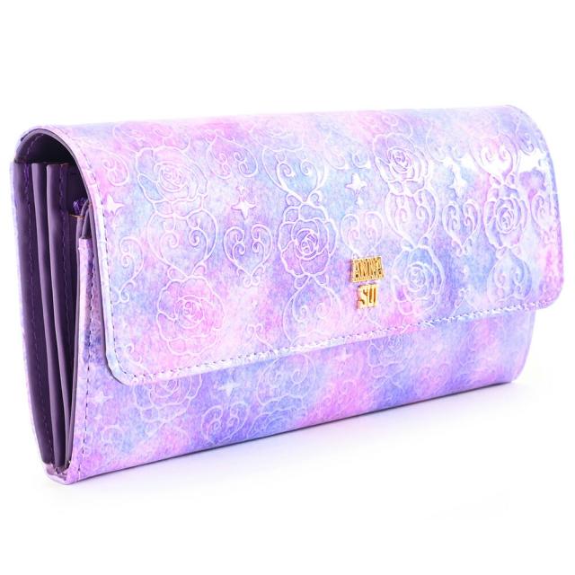 展示品箱なし アナスイ 財布 長財布 ラベンダー ANNA SUI 316910-92 レディース 婦人