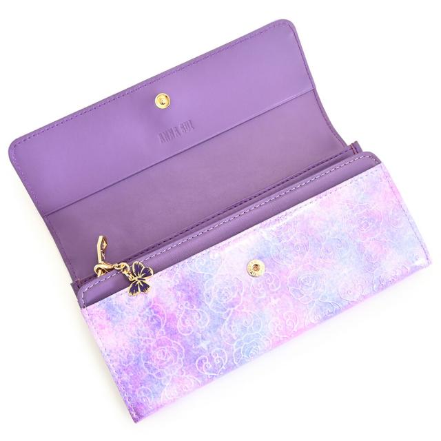 展示品箱なし アナスイ 財布 長財布 ラベンダー ANNA SUI 316910-92 レディース 婦人 展示品箱なし アナスイ 財布 長財布 ラベンダー ANNA SUI 316910-92