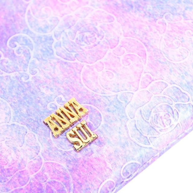 展示品箱なし アナスイ 財布 長財布 L字ファスナー ラベンダー ANNA