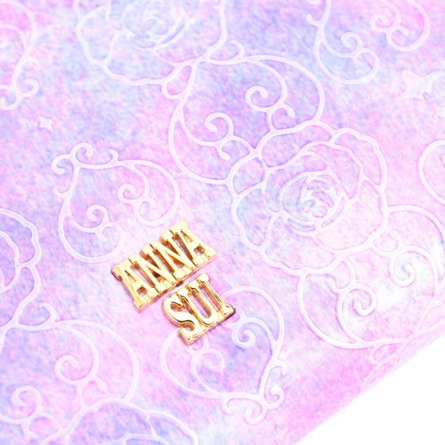 アナスイ 財布 長財布 ラウンドファスナー ラベンダー ANNA SUI 316914