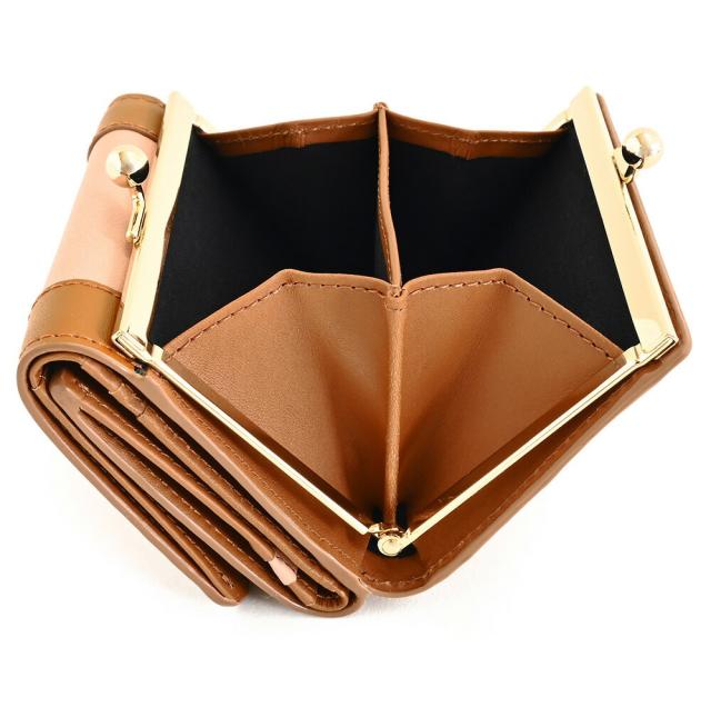 ポールスミス 財布 三つ折り財布 がま口財布 ペールピンク Paul Smith