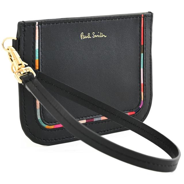 展示品箱なし ポールスミス パスケース 定期入れ 黒(ブラック) Paul Smith bpw280-10 レディース 婦人