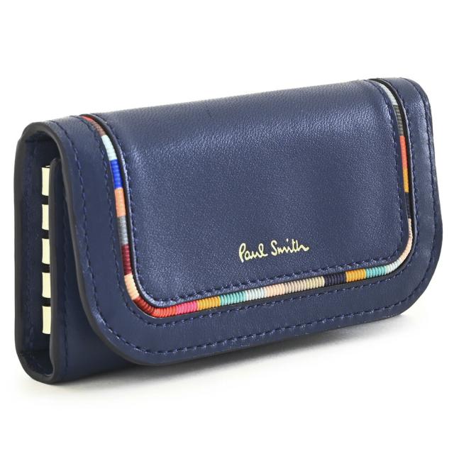 展示品箱なし ポールスミス キーケース 青(ブルー) Paul Smith bpw281-31 レディース 婦人