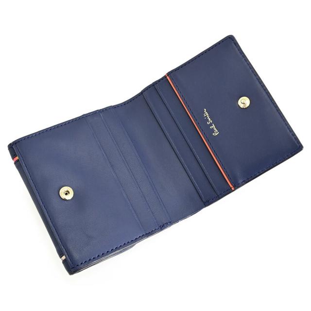 ポールスミス 財布 二つ折り財布 青(ブルー) Paul Smith bpw283-31 レディース 婦人 ギフト 定番 彼氏 彼女 プレゼント_2