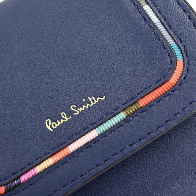 ポールスミス 財布 二つ折り財布 青(ブルー) Paul Smith bpw283-31 レディース 婦人 ギフト 定番 彼氏 彼女 プレゼント_6