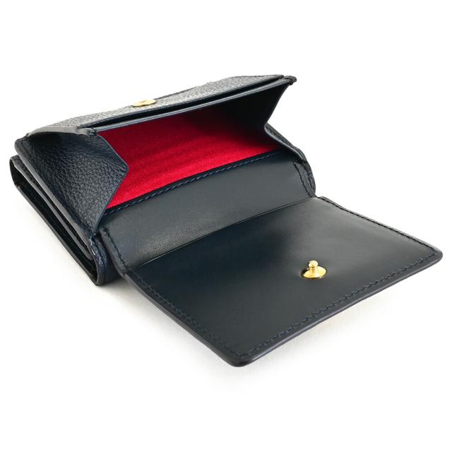 ポールスミス 財布 三つ折り財布 紺(ネイビー) Paul Smith pwd653-30 レディース 婦人 ギフト 定番 彼氏 彼女 プレゼント_3
