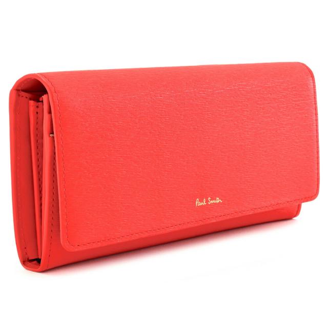 ポールスミス 財布 長財布 コラル Paul Smith pwd826-20 レディース 婦人 ギフト 定番 彼氏 彼女 プレゼント