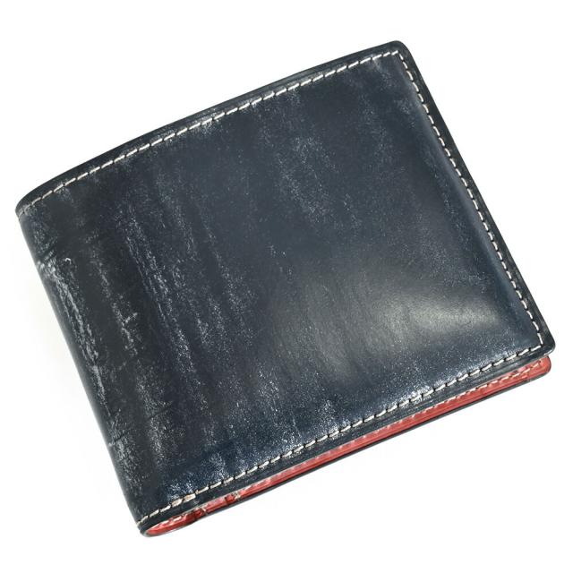 イズイット 財布 二つ折り財布 紺(ネイビー) IS/IT 959603 メンズ 紳士 ギフト 定番 彼氏 彼女 プレゼント