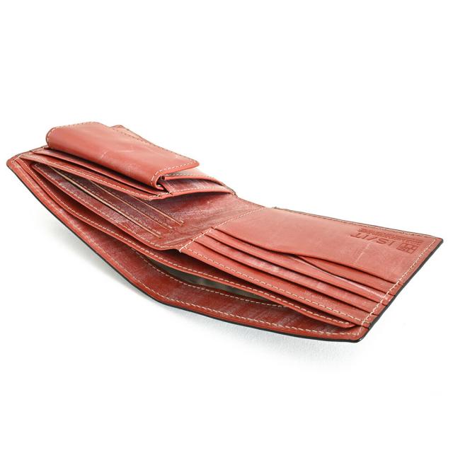 イズイット 財布 二つ折り財布 紺(ネイビー) IS/IT 959603 メンズ 紳士