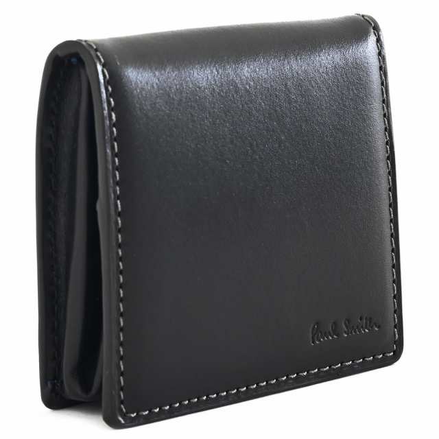 展示品箱なし ポールスミス 財布 小銭入れ コインケース BOX型 黒(ブラック) Paul Smith psc480-10 メンズ 紳士の通販は
