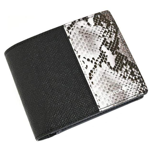 パトリックコックス 財布 二つ折り財布 マルチ1(ブラック/ホワイト) PATRICK COX pxmw2ps2-9a メンズ 紳士 ギフト 定番 彼氏 彼女 プレゼント