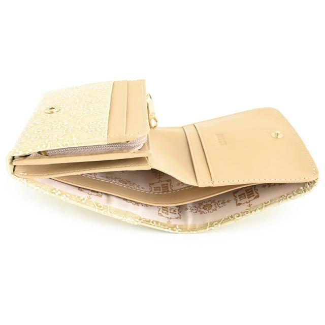 アナスイ 財布 二つ折り財布 ゴールド ANNA SUI 316904-69 k