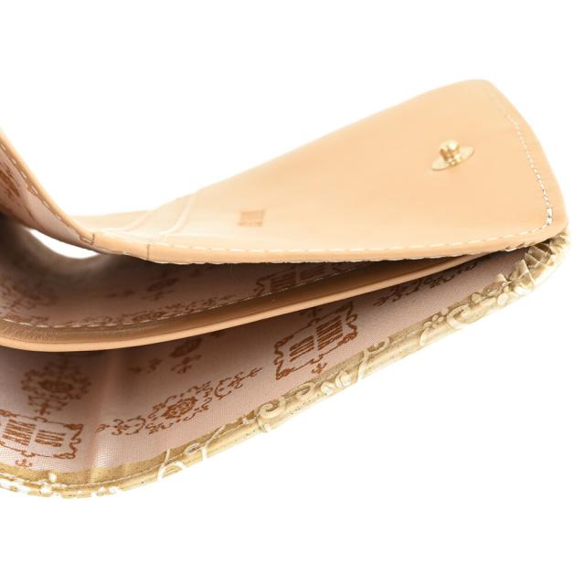 アナスイ 財布 二つ折り財布 ゴールド ANNA SUI 316904-69 k