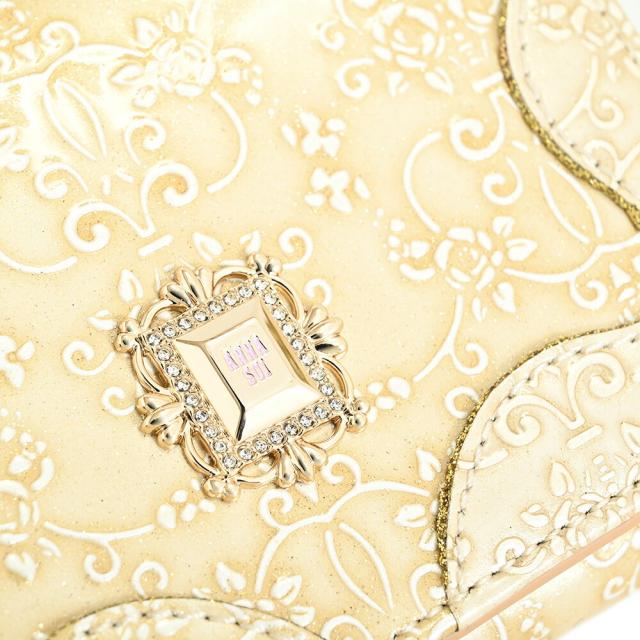 アナスイ 財布 二つ折り財布 ゴールド ANNA SUI 316904-69 k レディース 婦人_6