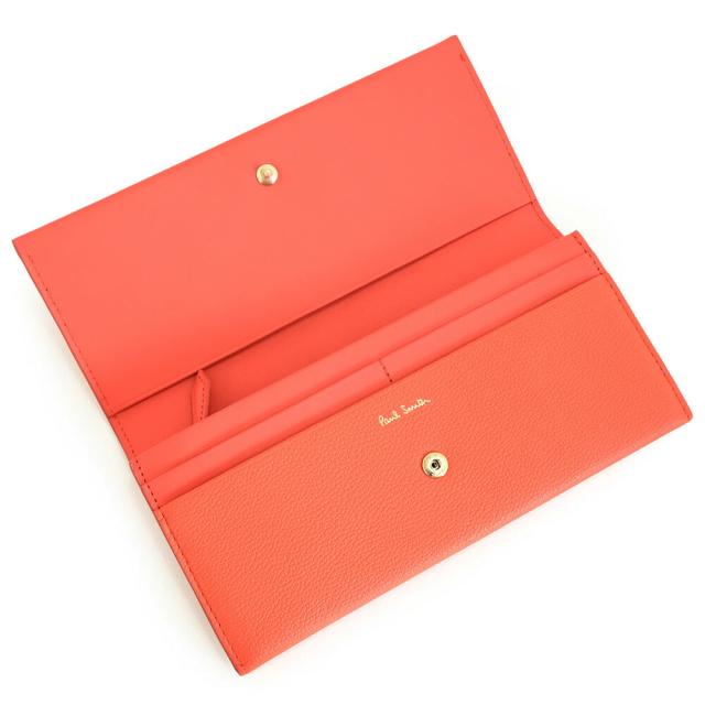 ポールスミス 財布 長財布 コラル Paul Smith bpw145-20 レディース