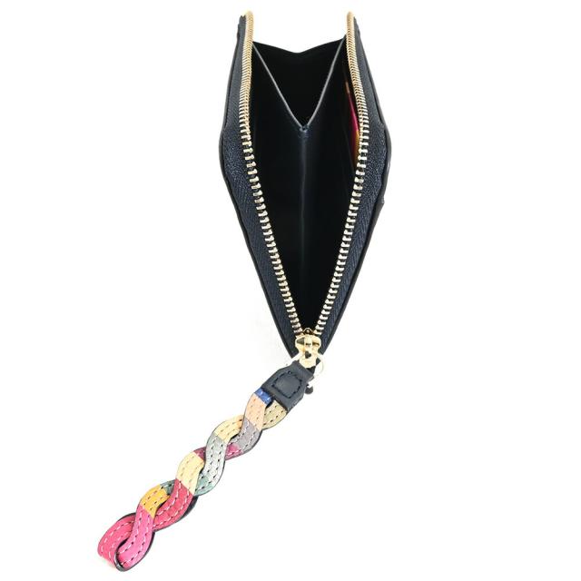 ポールスミス 財布 小銭入れ コインケース 薄型 L字ファスナー 紺