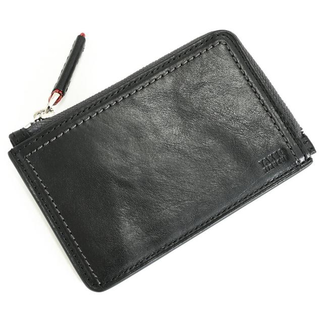 タケオキクチ 財布 小銭入れ ケース L字ファスナー フラグメントケース 黒(ブラック) TAKEO KIKUCHI 785601 メンズ 紳士 ギフト 定番 彼氏 彼女 プレゼント