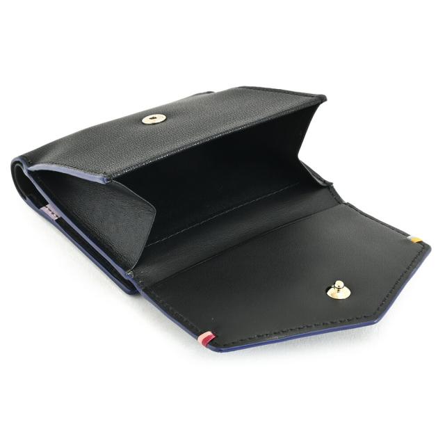 ポールスミスブラック オールドレザー 二つ折り財布 PSC485-10 No.4