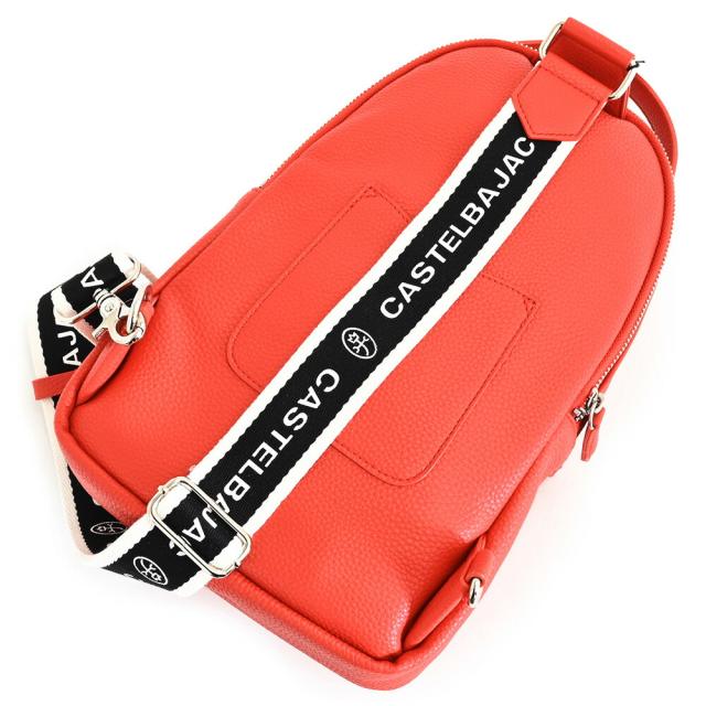 カステルバジャック バッグ ワンショルダーバッグ ボディーバッグ 赤