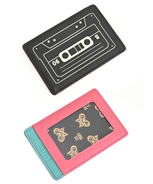 アナスイ Disney DISCO! 財布 二つ折り財布 がま口財布 紫(パープル