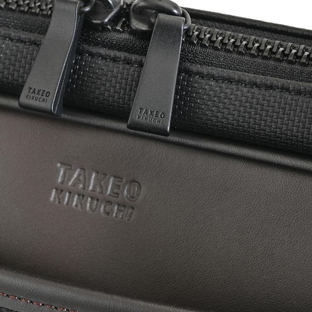 タケオキクチ バッグ ビジネスバッグ 2wayバッグ 黒(ブラック)×チョコ TAKEOK IKUCHI 715501 メンズ 紳士 ギフト 定番 彼氏 彼女 プレゼント_4