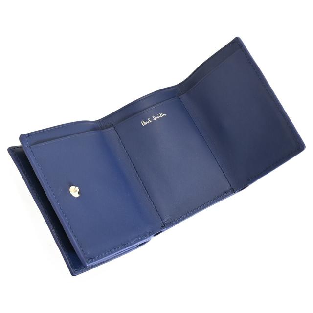 展示品箱なし ポールスミス 財布 三つ折り財布 青(ブルー) Paul Smith bps275-30 メンズ 紳士_2