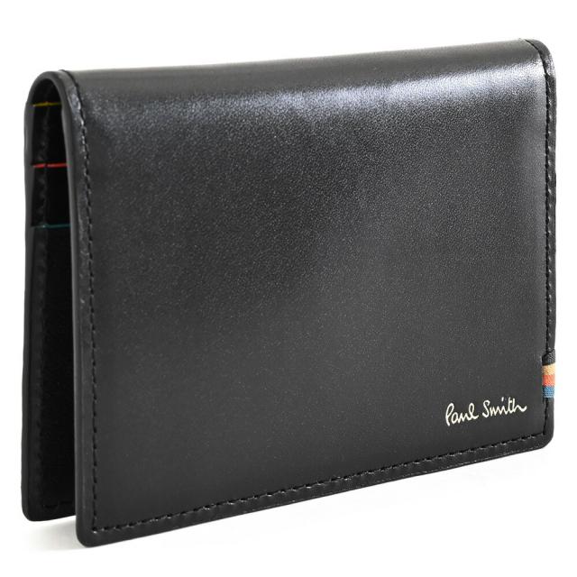 ポールスミス パスケース 定期入れ 黒(ブラック) Paul Smith psc831-10 メンズ 紳士 ギフト 定番 彼氏 彼女 プレゼント