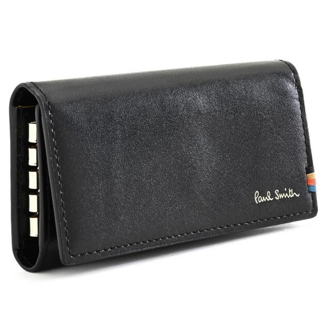ポールスミス キーケース 黒(ブラック) Paul Smith psc833-10 メンズ 紳士 ギフト 定番 彼氏 彼女 プレゼント