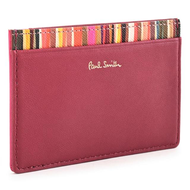ポールスミス パスケース 定期入れ カードケース ローズ Paul Smith pwd540-23 レディース 婦人 ギフト 定番 彼氏 彼女 プレゼント