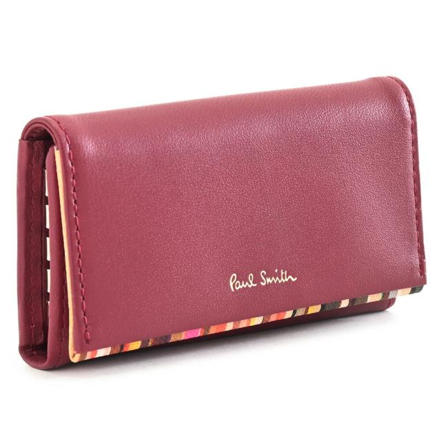 ポールスミス キーケース ローズ Paul Smith pwd541-23 レディース 婦人 ギフト 定番 彼氏 彼女 プレゼント