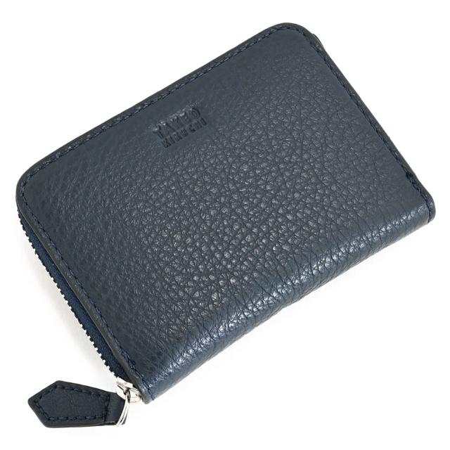 タケオキクチ 財布 小銭入れ ケース ラウンドファスナー 紺(ネイビー) TAKEO KIKUCHI 2070119-41 メンズ 紳士 ギフト 定番 彼氏 彼女 プレゼント