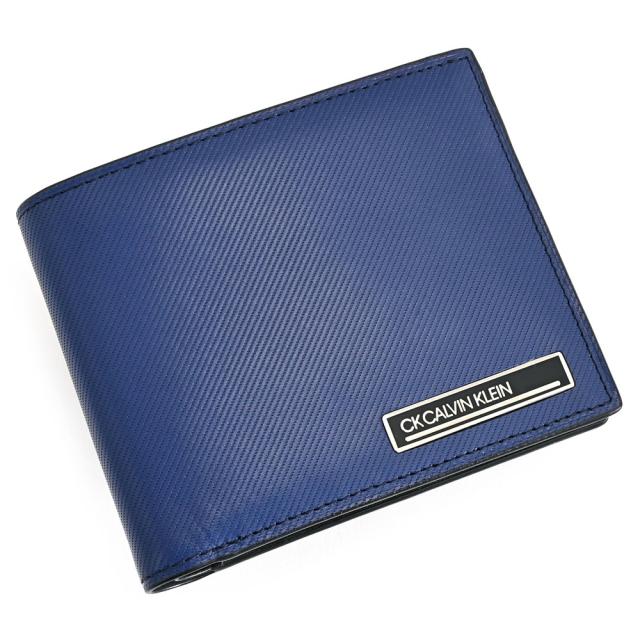 カルバンクライン 二つ折り財布 Calvin Klein CK モノグラム ブラック 79463 BLK カルバンクライン Calvin Klein(CK) 財布 二つ折り財布 折りたたみ財布