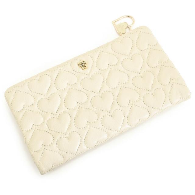 アナスイ 財布 長財布 L字ファスナー アイボリー ANNA SUI 316810-07 k レディース 婦人 ギフト 定番 彼氏 彼女 プレゼント
