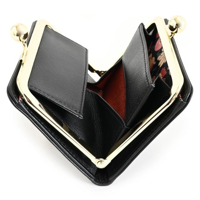 アナスイ 財布 マルチケース がま口財布 BOX財布 黒(ブラック) ANNA SUI 317382-10 k レディース 婦人 ギフト 定番 彼氏 彼女 プレゼント_2