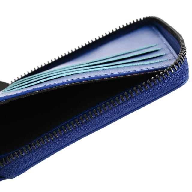 ポールスミス 財布 二つ折り財布 ラウンドファスナー ショルダー付き 青(ブルー) Paul Smith bps504-30 メンズ 紳士 ギフト 定番 彼氏 彼女 プレゼント_5