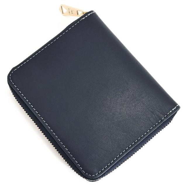 展示品箱なし ポールスミス 財布 二つ折り財布 ラウンドファスナー 紺(ネイビー) Paul Smith bpu024-31 メンズ 紳士_1
