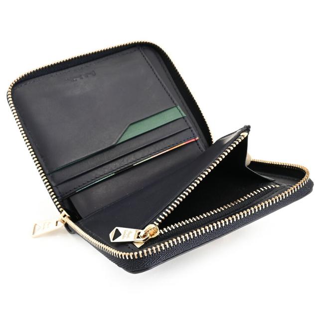 展示品箱なし ポールスミス 財布 二つ折り財布 ラウンドファスナー 紺(ネイビー) Paul Smith bpu024-31 メンズ 紳士_3