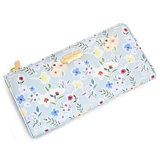 サマンサタバサ 財布 長財布 L字ファスナー ダルブルー SamanthaThavasaPetitChoice 05324-85 レディース 婦人 ギフト 定番 彼氏 彼女 プレゼント