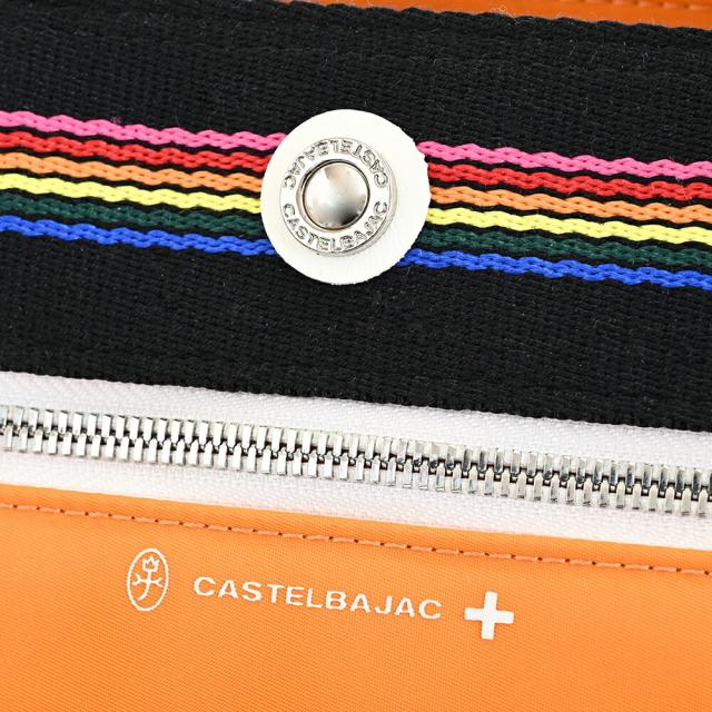 カステルバジャック バッグ ショルダーバッグ ハンドバッグ 2wayバッグ オレンジ CASTELBAJAC 056152 メンズ レディース 紳士 婦人 ギフト 定番 彼氏 彼女 プレゼント_4