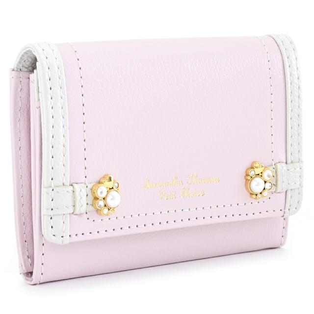 サマンサタバサ 名刺入れ カードケース パスケース ピンク SamanthaThavasaPetitChoice 06101-20 レディース 婦人 ギフト 定番 彼氏 彼女 プレゼント