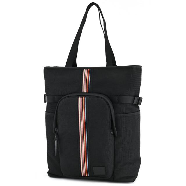 ポールスミス バッグ トートバッグ 黒(ブラック) Paul Smith aps551-10 メンズ 紳士 ギフト 定番 彼氏 彼女 プレゼント