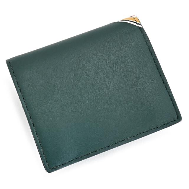 ポールスミス 財布 二つ折り財布 Dグリーン Paul Smith bps783-51