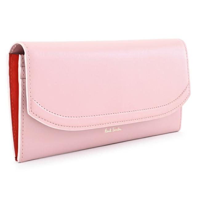 ポールスミス 財布 長財布 ピンク Paul Smith bpw604-24 レディース 婦人 ギフト 定番 彼氏 彼女 プレゼント