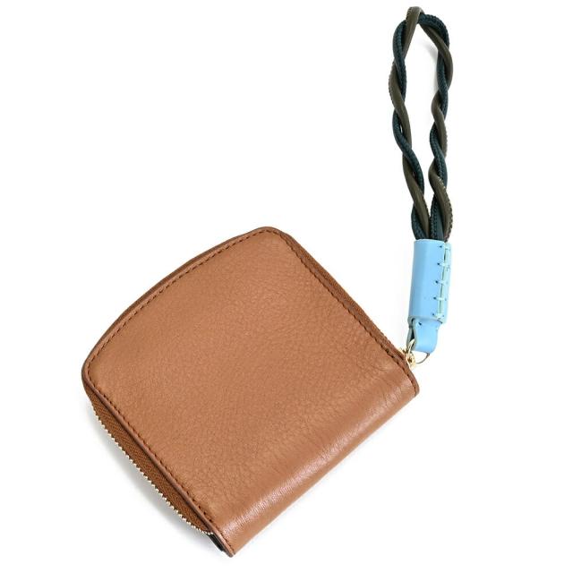ポールスミス 財布 二つ折り財布 ラウンドファスナー キャメル Paul Smith bpw701-75 レディース 婦人 ギフト 定番 彼氏 彼女 プレゼント_1