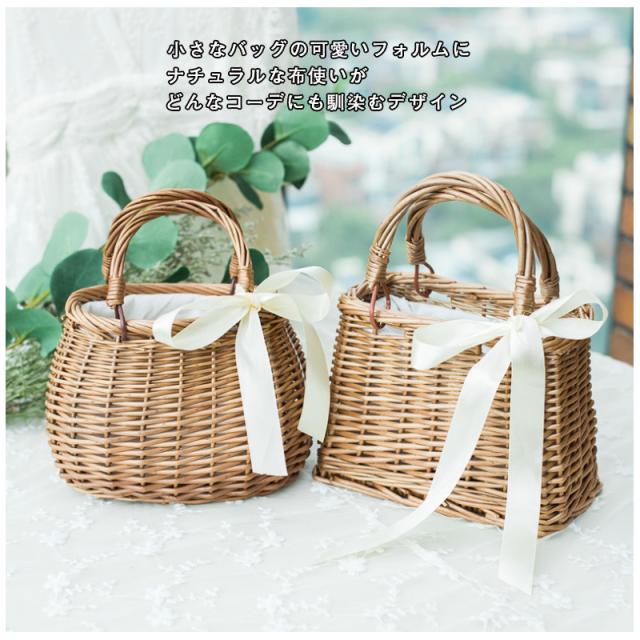 たっぷり入るシフォンのリボンが付いたざっくり編みの大きいカゴバッグ 浴衣かごバッグ かごバッグ トート トートバッグ 夏新作 おしゃれの通販はau Pay マーケット 花苑