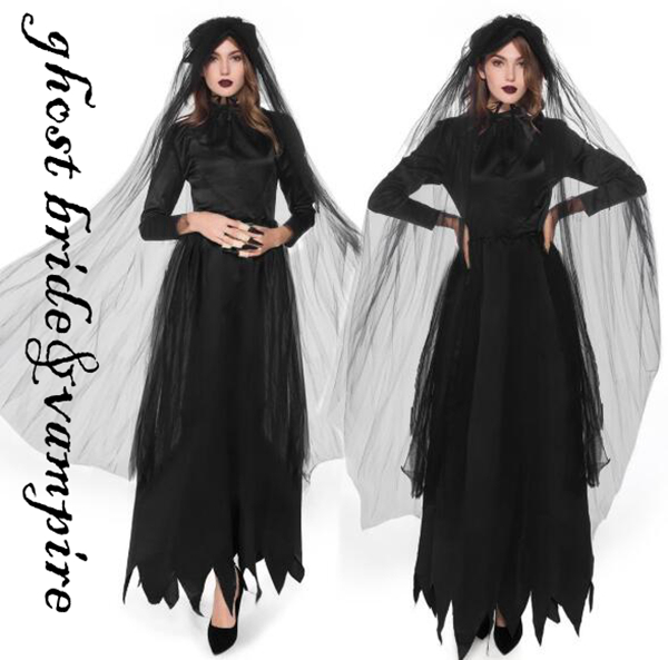 ハロウィン コスプレ ゾンビ コープスブライド ワンピース ドレス ゴースト 映画 死体 花嫁 2点セット 衣装 ハロウィン レディースの通販はau Pay マーケット 花苑