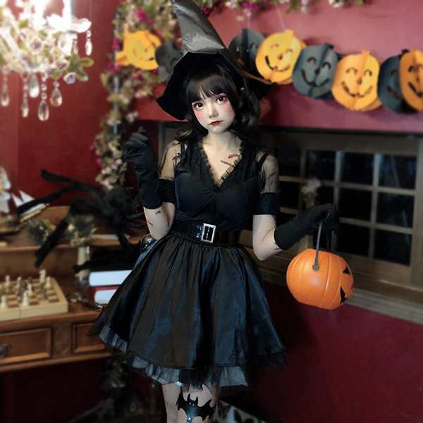 短納期 ハロウィン衣装 ハロウィン コスプレ魔女 ハロウィン コスプレ ワンピース ドラキュラ 魔女ハット 大人用 ハロウィン 衣装 仮装の通販はau Pay マーケット 花苑