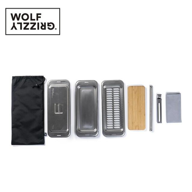 Wolf & Grizzly クックセット 9パーツ Wolf & Grizzly クックセット 9パーツ - メルカリ