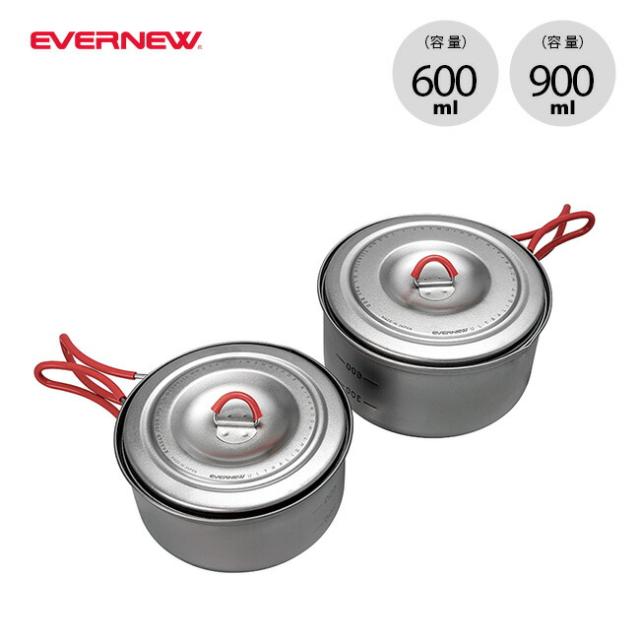 EVERNEW エバニュー Ti U.L. ポットセット600＆900の通販は