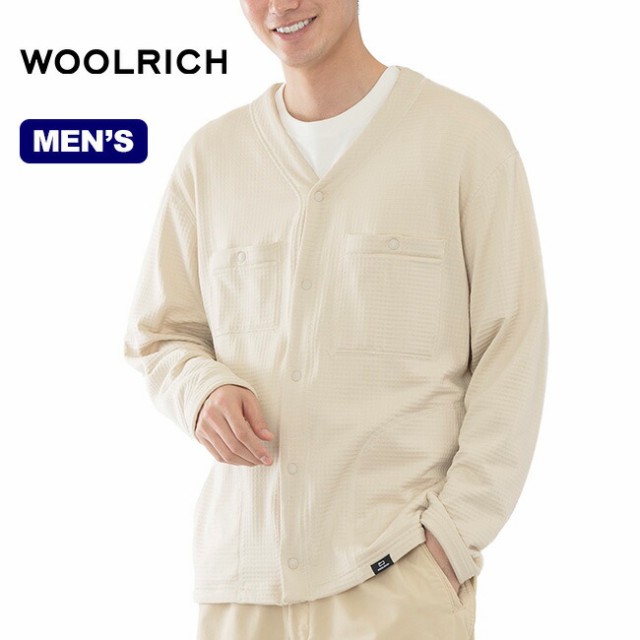 WOOLRICH ウールリッチ パワーグリッドカーディガン